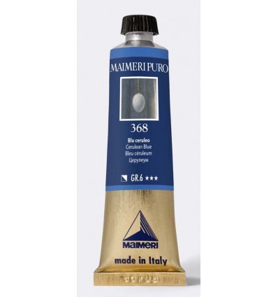 Colore ad olio purissimo Blu ceruleo 40 ml Maimeri