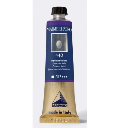 Colore ad olio purissimo Oltremare violetto 40 ml Maimeri