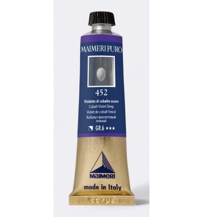 Colore ad olio purissimo Violetto cobaldto scu.40 ml Maimeri