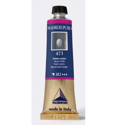 Colore ad olio purissimo Violetto verzino 40 ml Maimeri