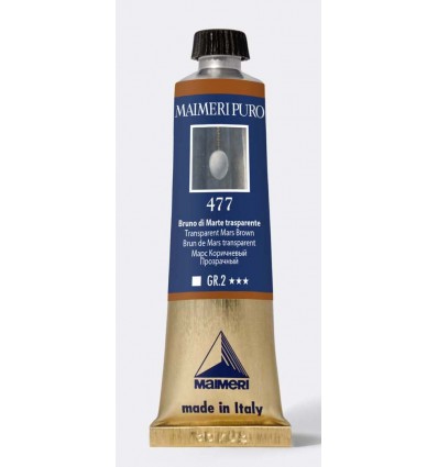 Colore ad olio purissimo Bruno di Marte trasp.40 ml Maimeri