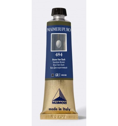 Colore ad olio purissimo Bruno Van Dyck 40 ml Maimeri