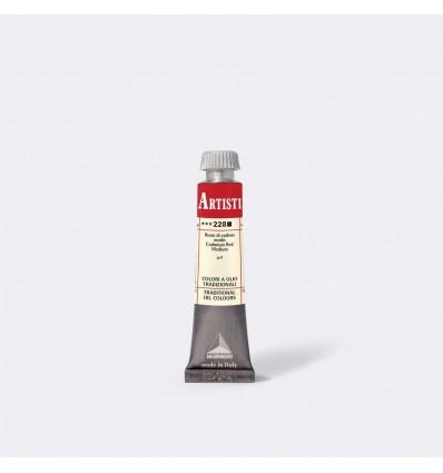 Colore ad olio "Artisti" Rosso cadmio medio 20 ml Maimeri