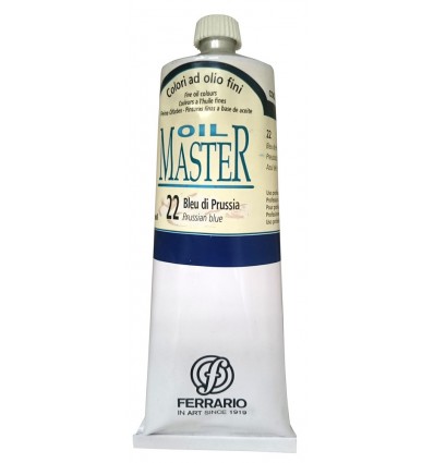 Colore ad olio fino, 60 ml Bleu cyan primario FERRARIO