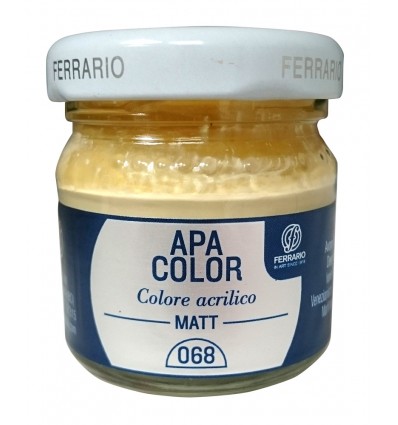 Colore acrilico serie APA COLOR 40 ml opaco Bianco