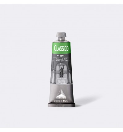 Colore ad olio extrafine, 60 ml Cinabro verde ch. "MAIMERI"