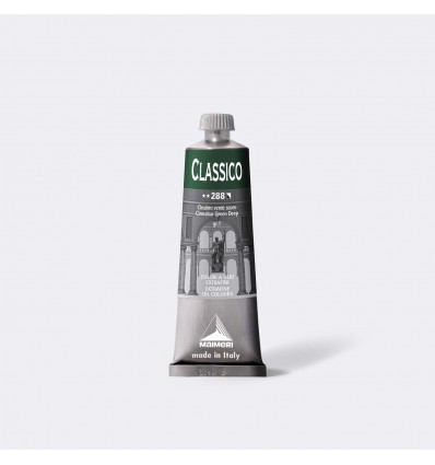 Colore ad olio extrafine, 60 ml Cinabro verde scuro MAIMERI