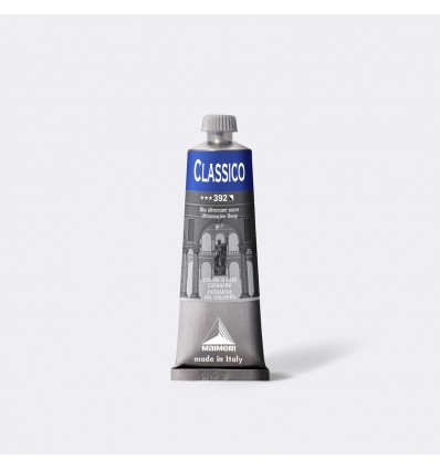 Colore ad olio extrafine, 60 ml Blu oltremare scu. "MAIMERI"